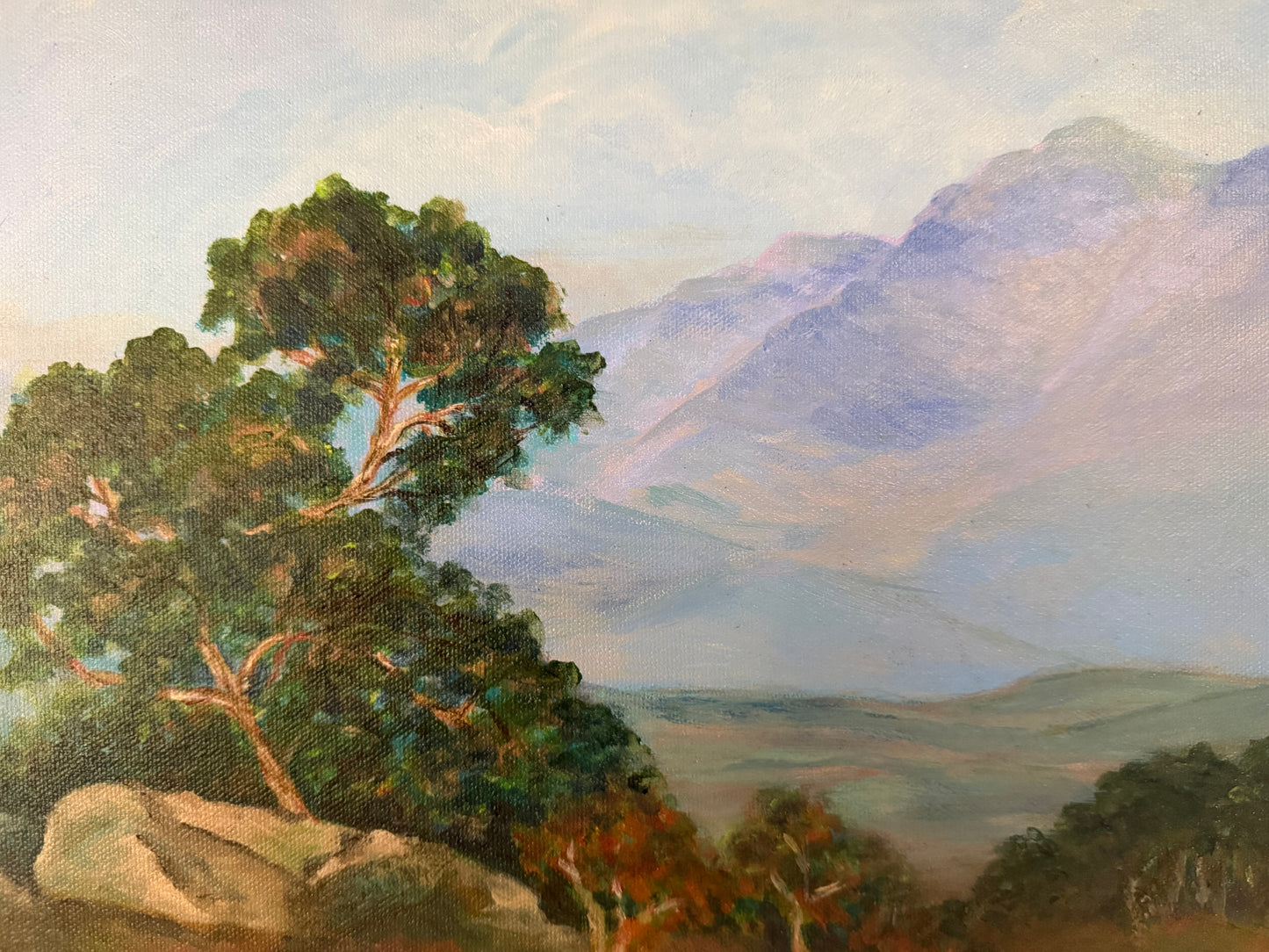 Mountain Valley by Mathilde Hoefer