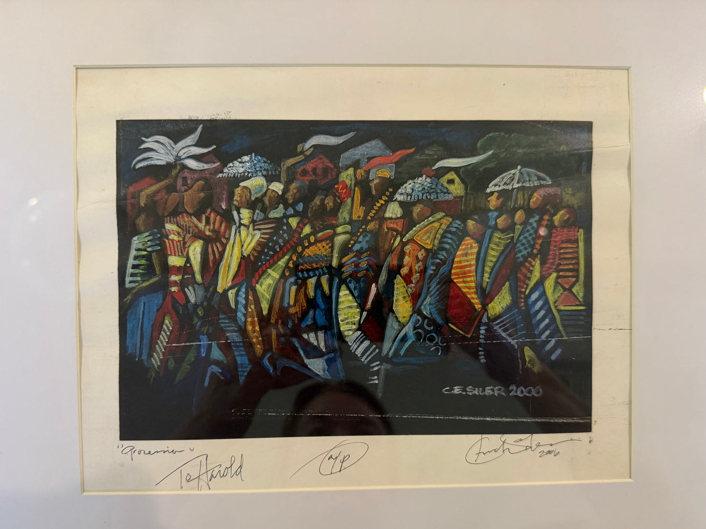 Signed C. E. Siler Artist’s Proof by Chuck Siler (1943-2022)