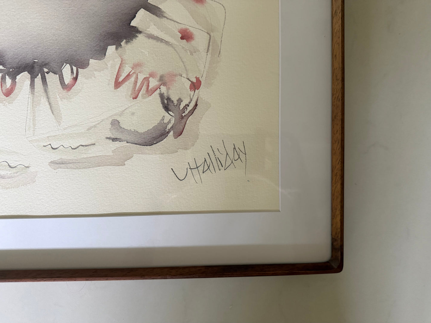 Watercolor of a Crab by John Halliday