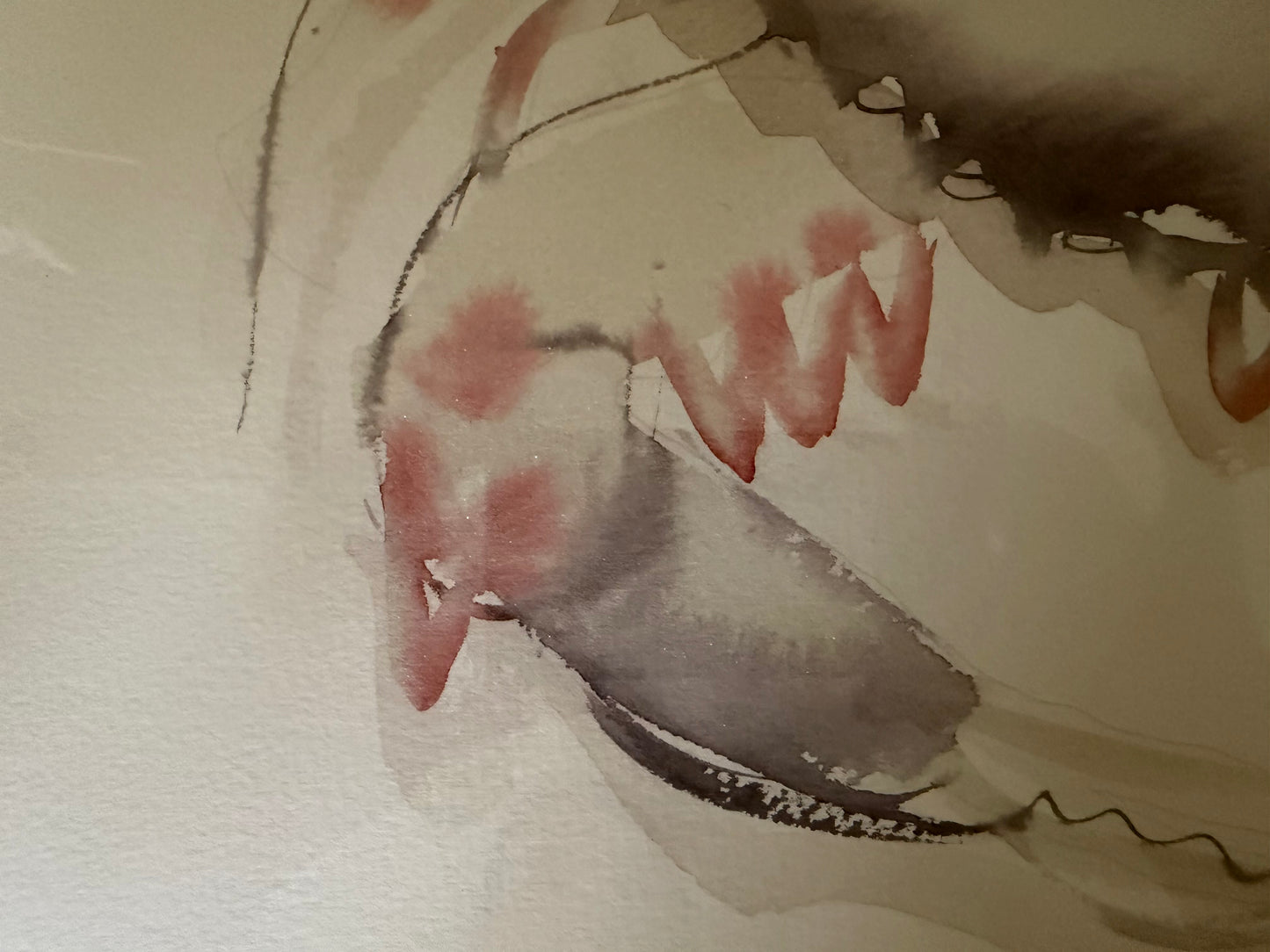 Watercolor of a Crab by John Halliday