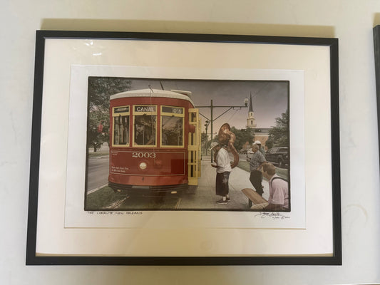 The Commute - Streetcar by Tracy Smith 2011, signed