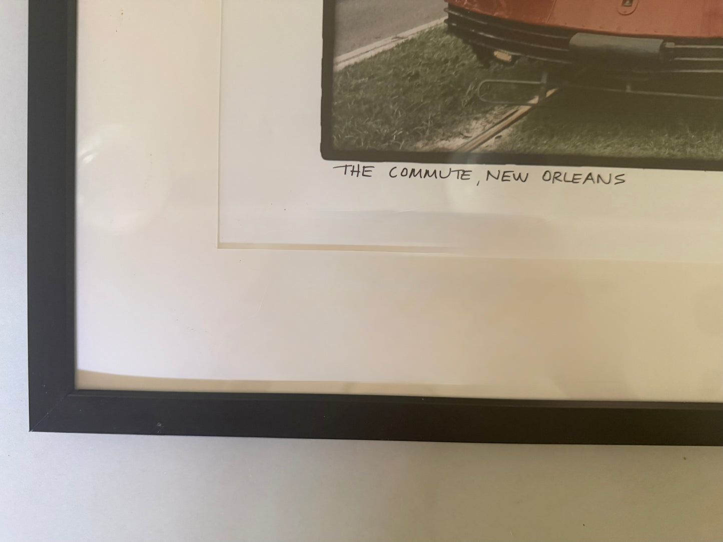 The Commute - Streetcar by Tracy Smith 2011, signed
