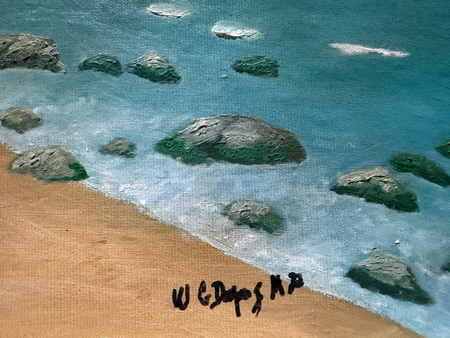 MID CENTURY MARINE PAINTINGS BY W.G. DUPONG
