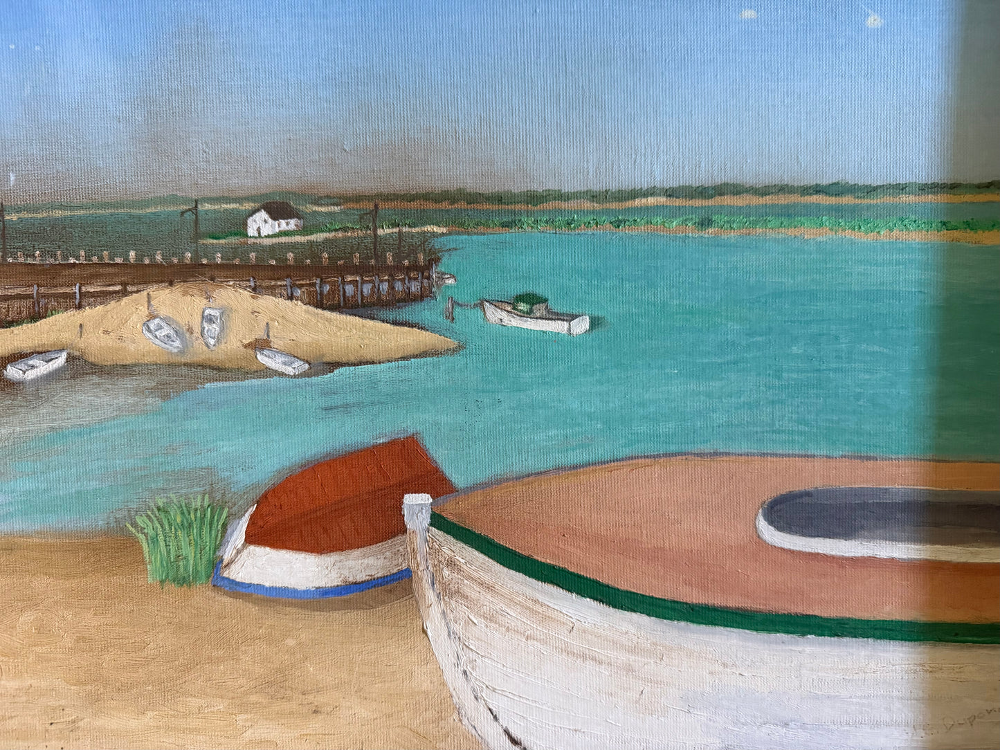 MID CENTURY MARINE PAINTINGS BY W.G. DUPONG
