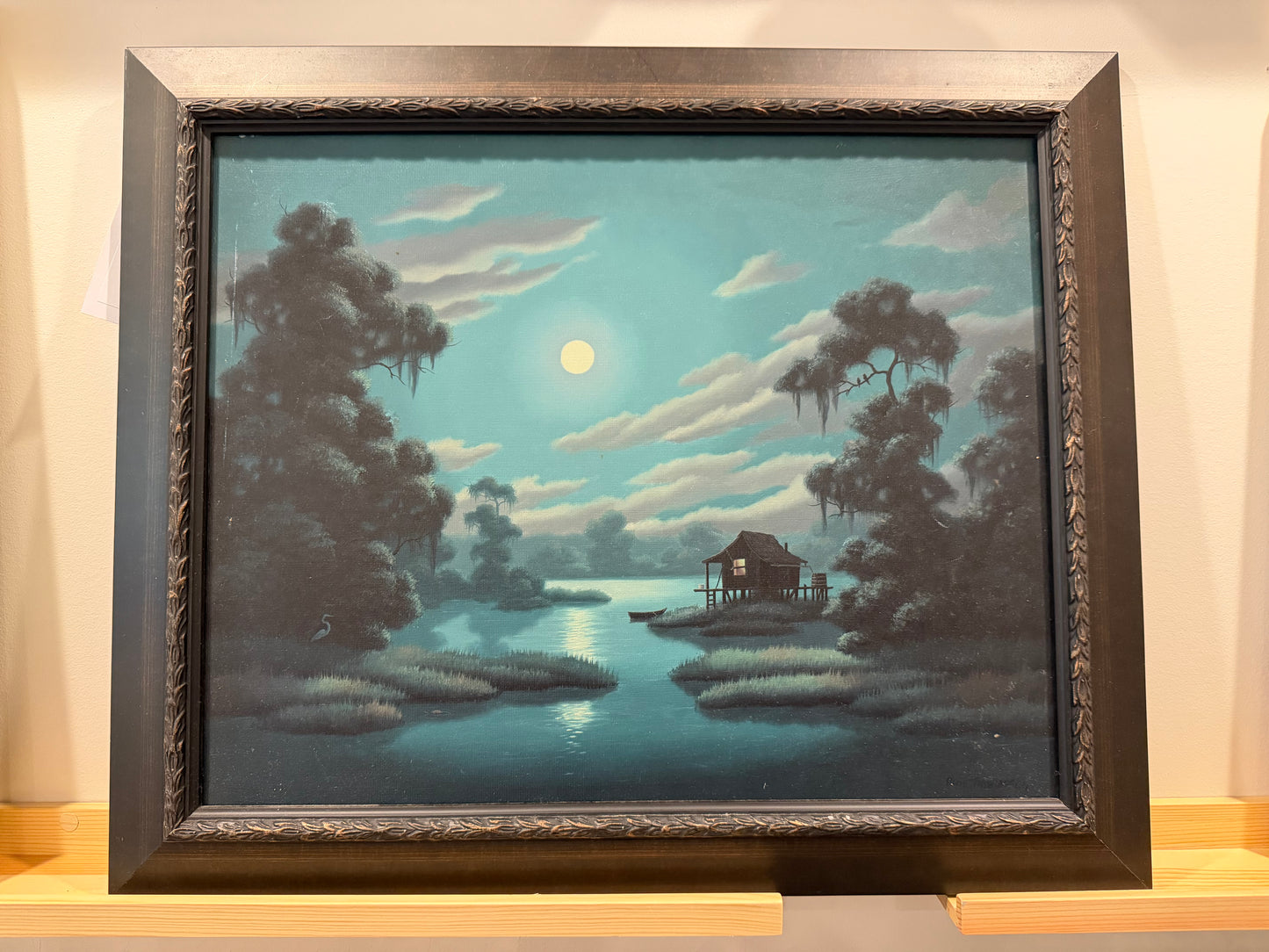 Cabin on the Swamp by Phil Thomasson