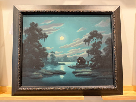 Cabin on the Swamp by Phil Thomasson