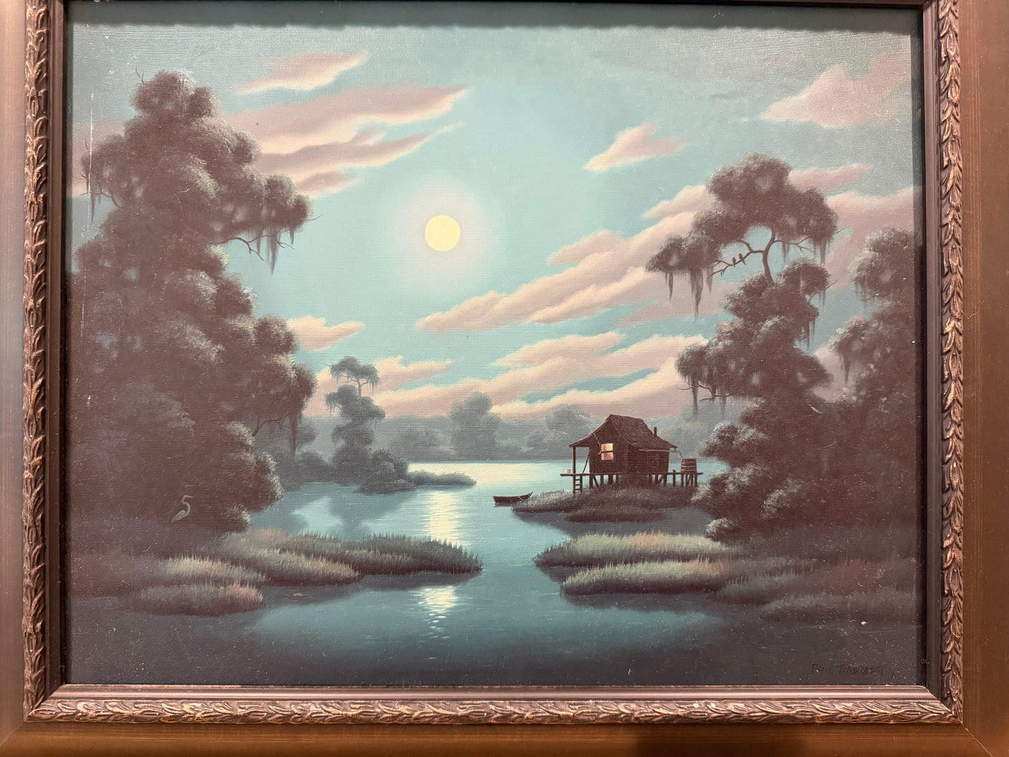 Cabin on the Swamp by Phil Thomasson