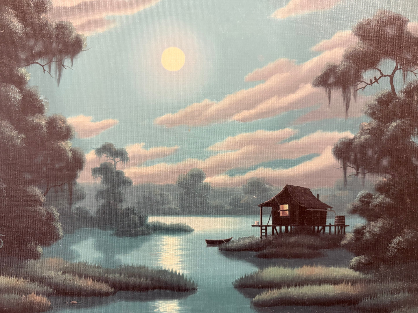 Cabin on the Swamp by Phil Thomasson