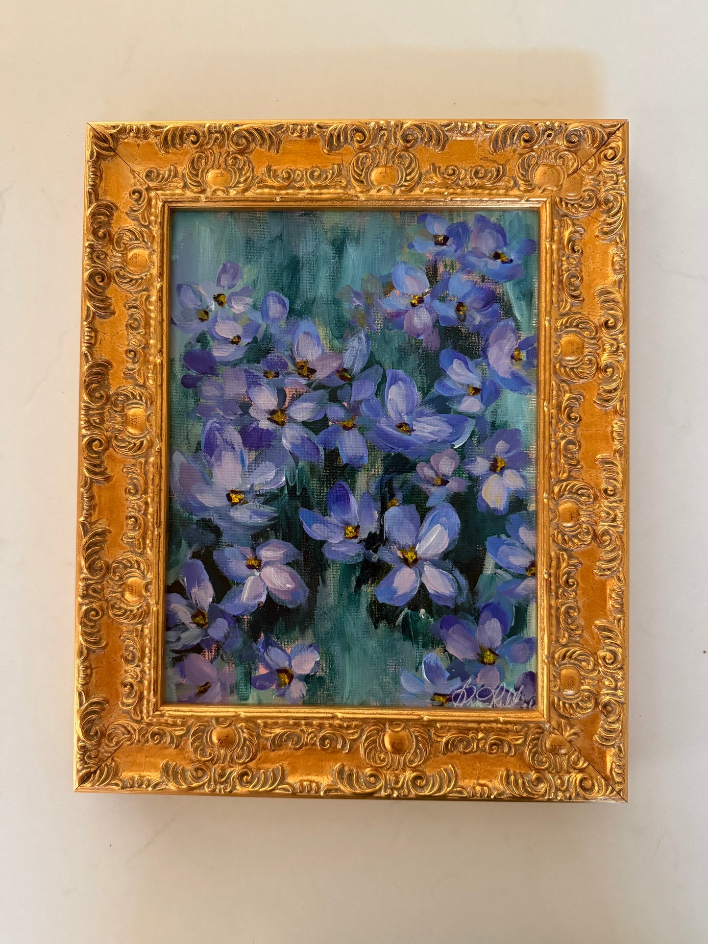 Isla’s Flowers by Breanna Rothwell Original Acrylic