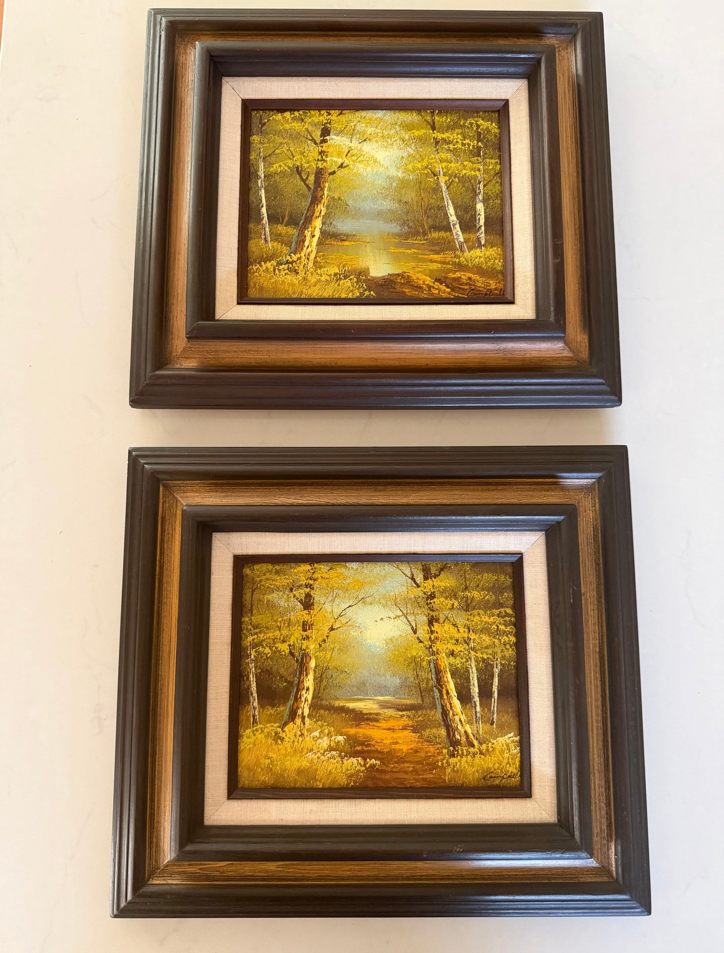 Pair of John Reed Campbell Landscapes