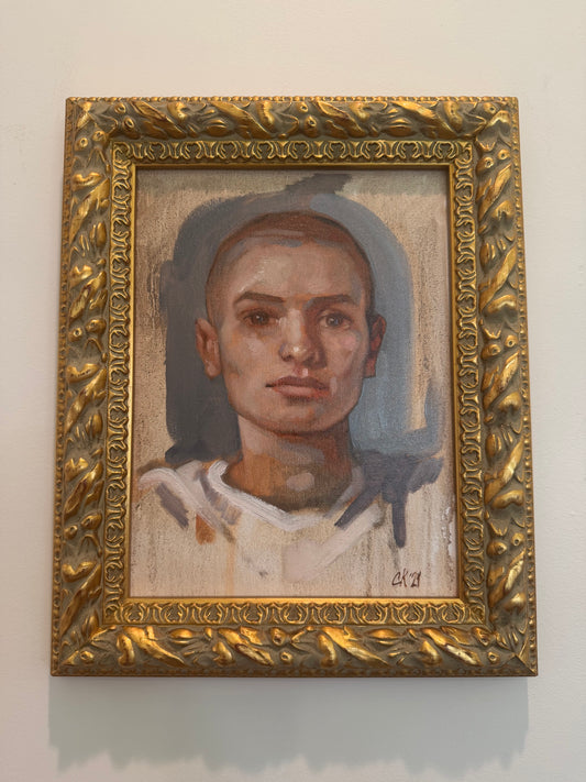 Portrait of a Woman Signed by Christina Kelly