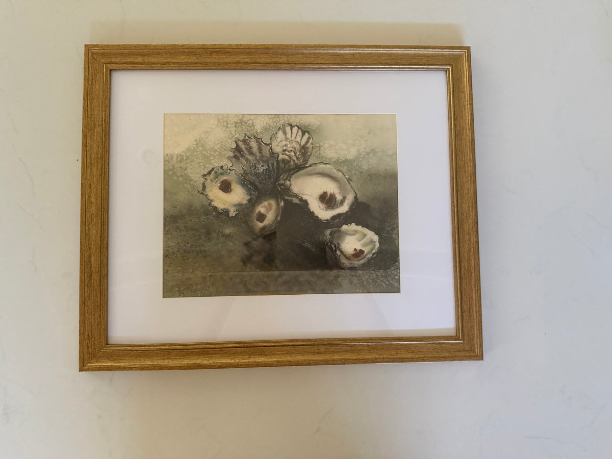 Oyster Painting by Linda Lloyd