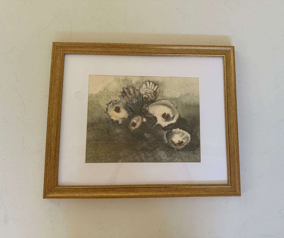 Oyster Painting by Linda Lloyd