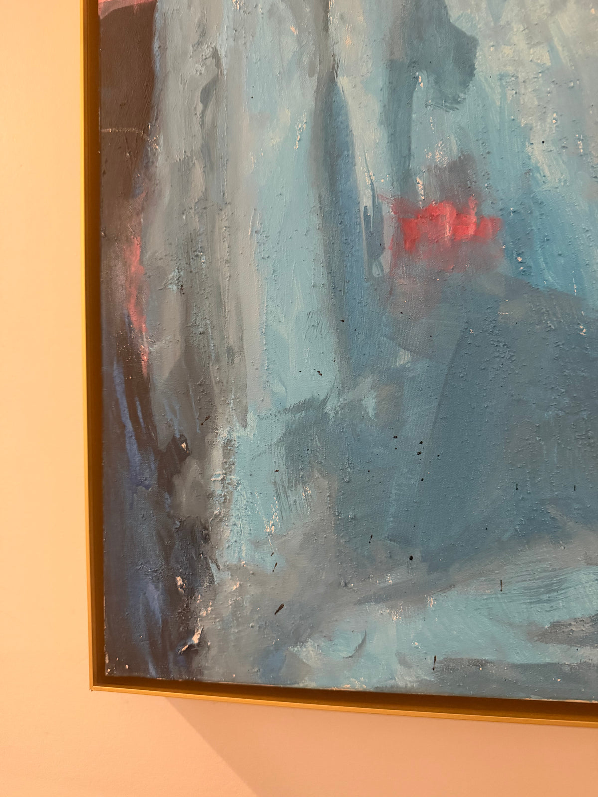 BIG Vintage Original Abstract by J. Garner