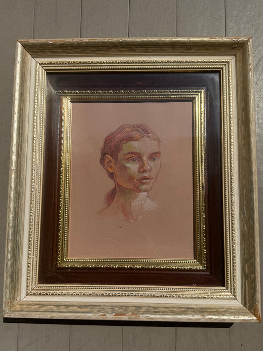Portrait of a Young Woman by Christina Kelly