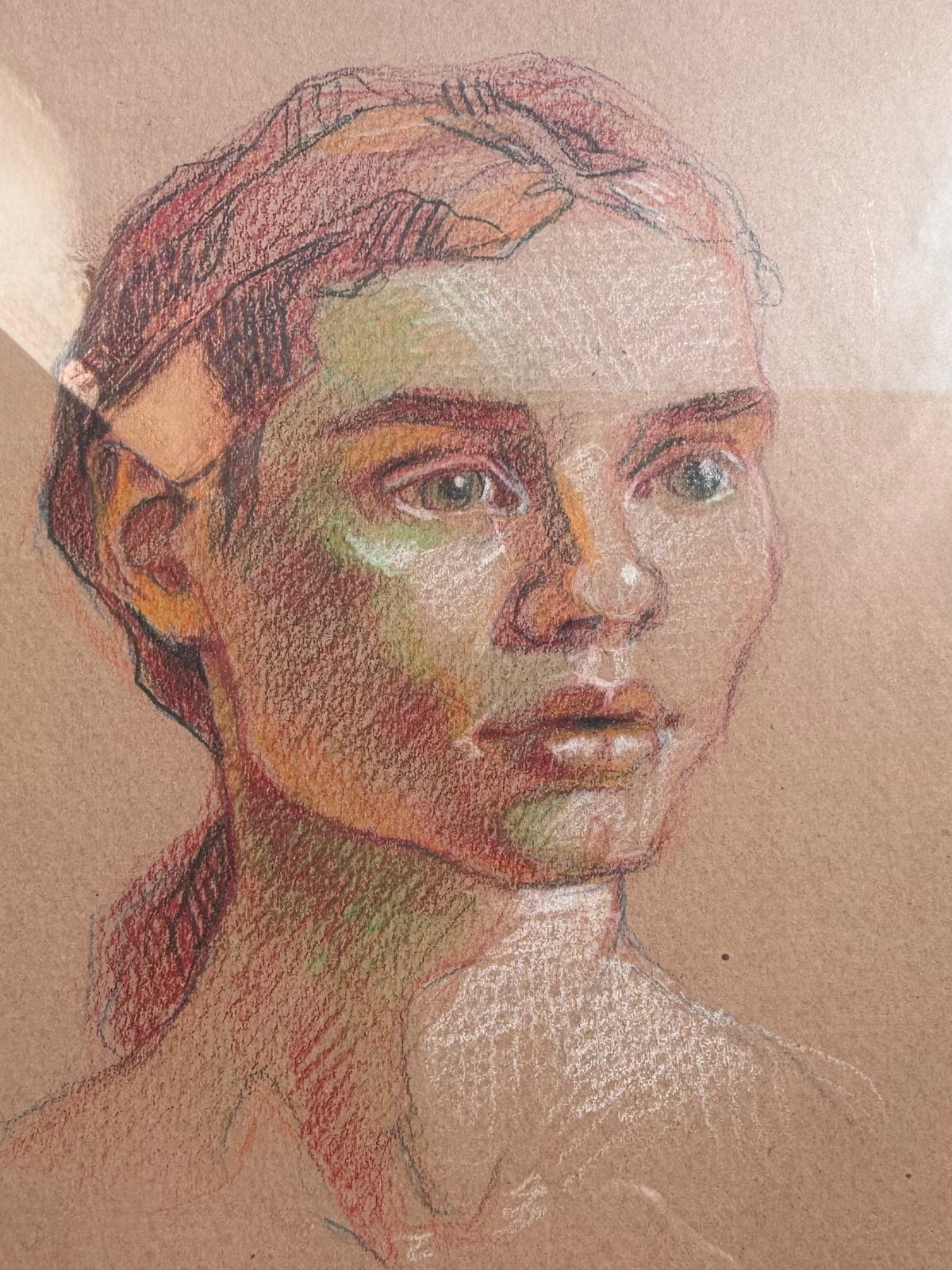 Portrait of a Young Woman by Christina Kelly