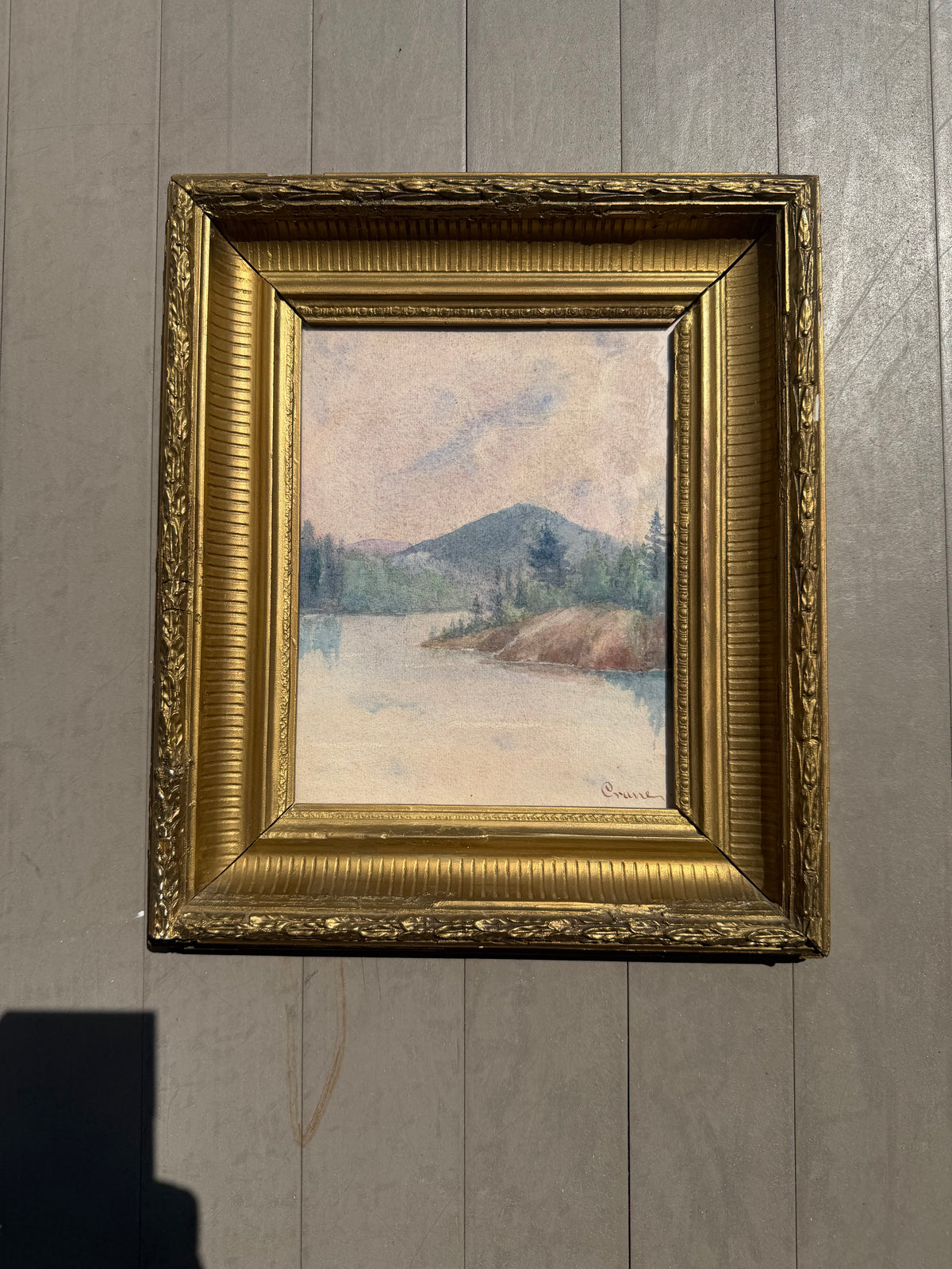 New Hampshire Mountain by Crane