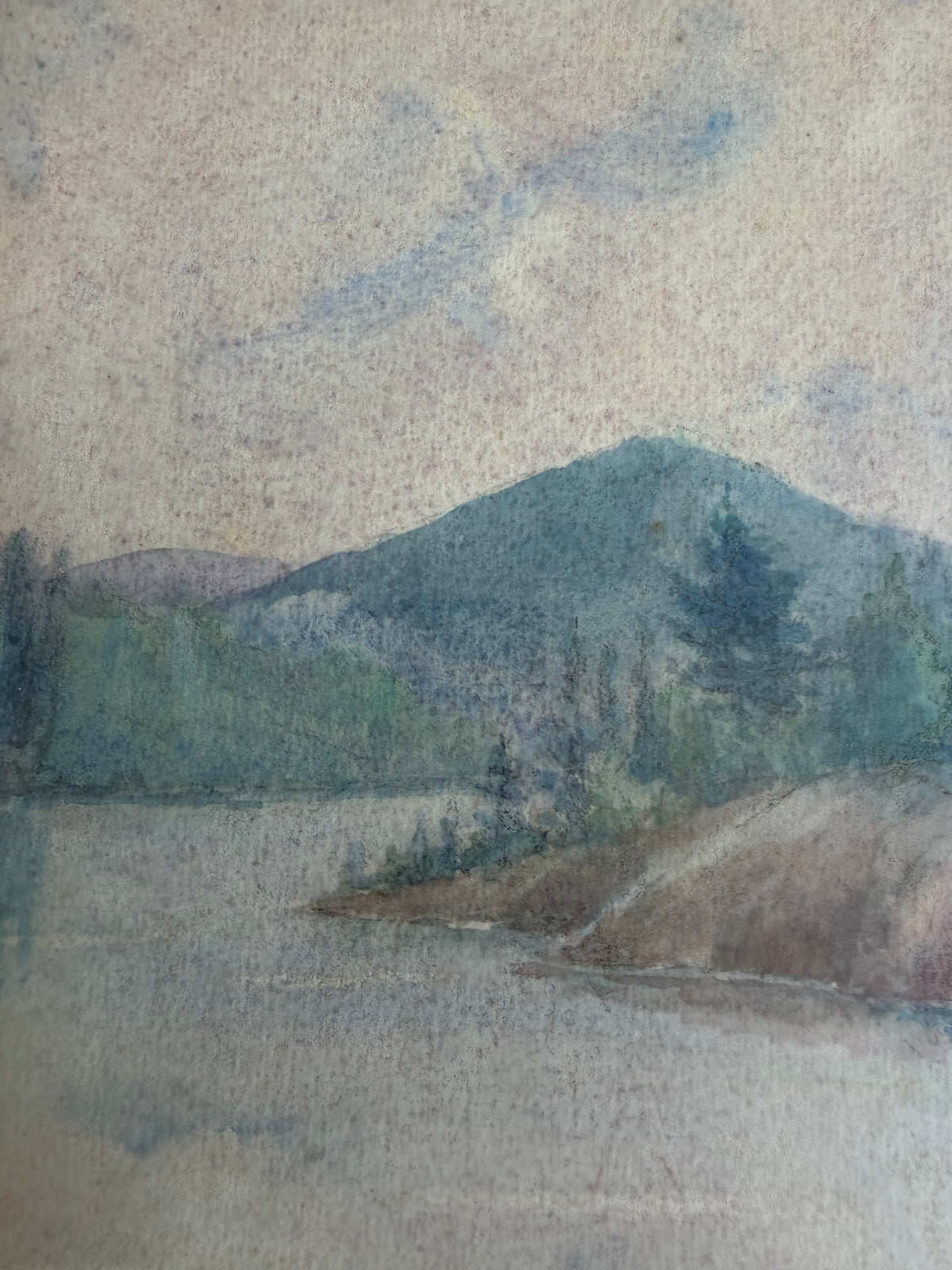 New Hampshire Mountain by Crane