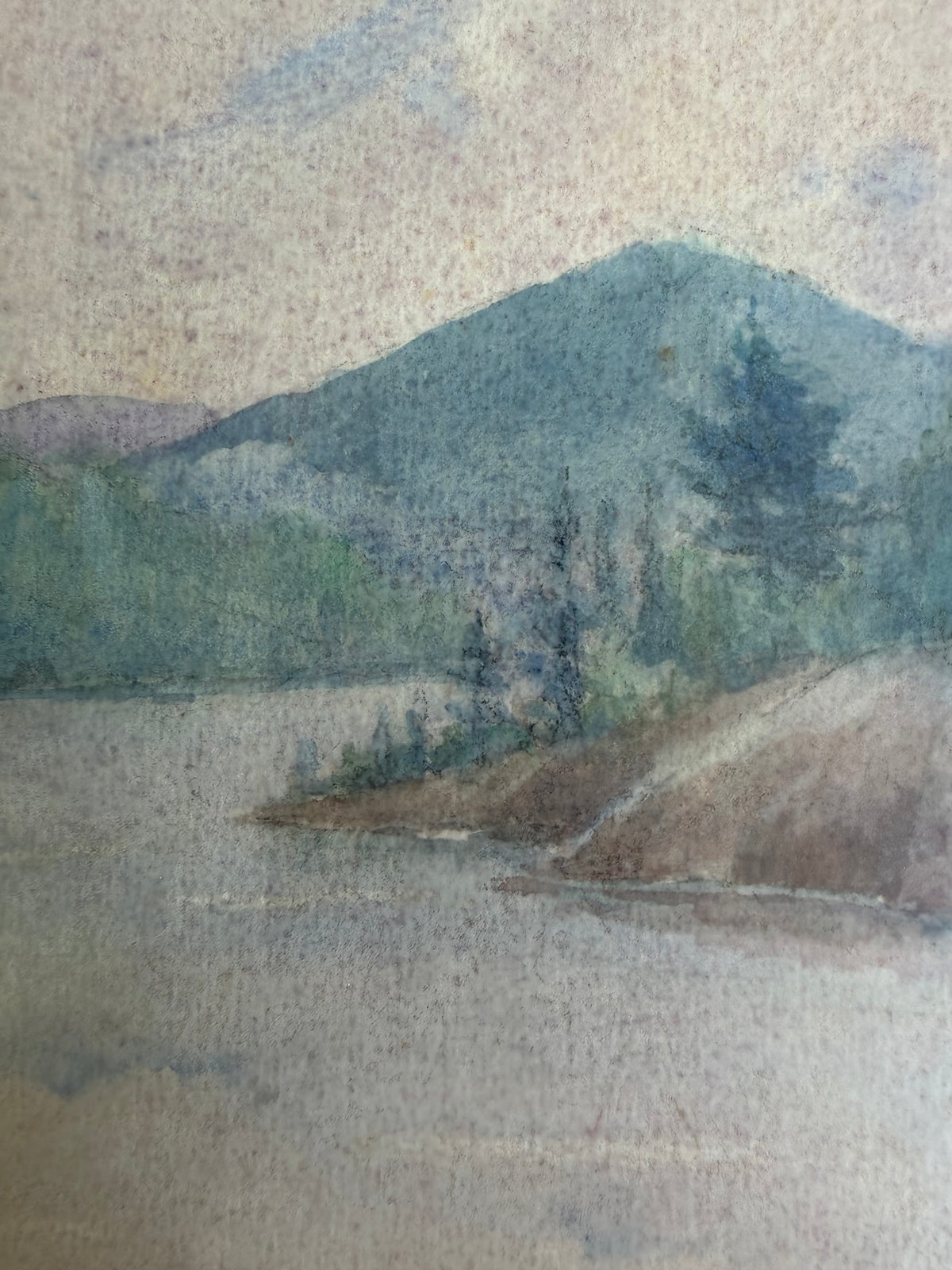 New Hampshire Mountain by Crane