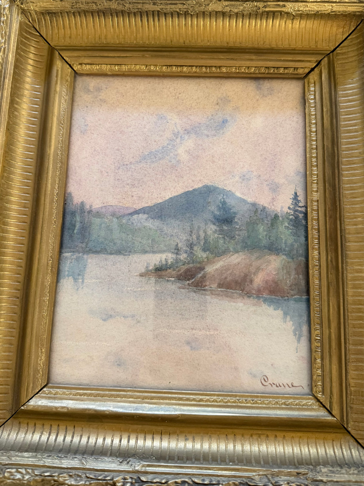 New Hampshire Mountain by Crane