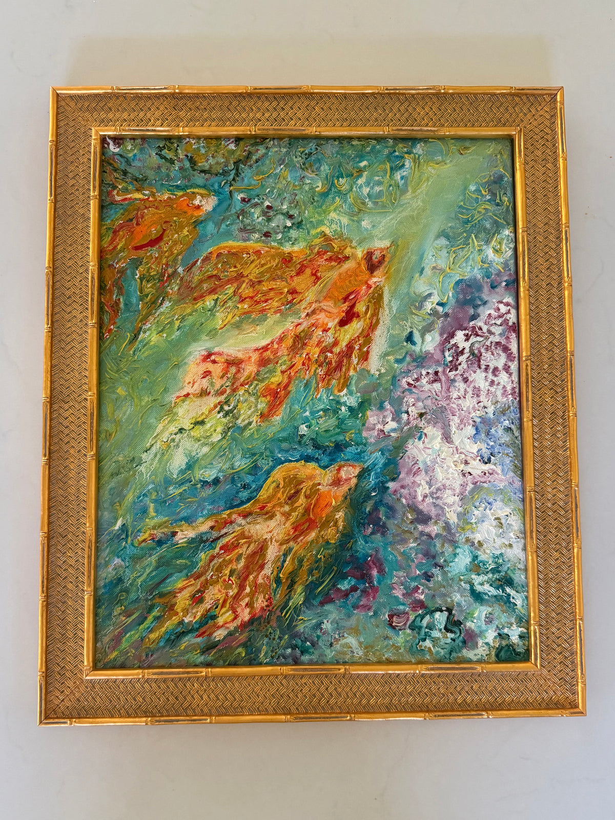 Goldfish by Olga Obolenskaya