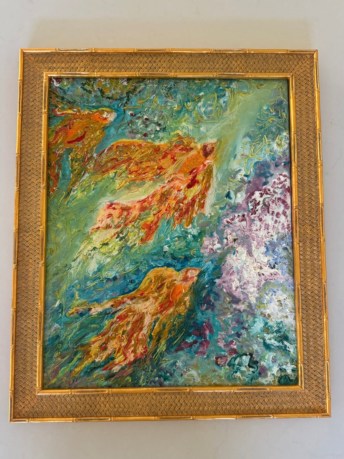 Goldfish by Olga Obolenskaya