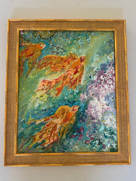 Goldfish by Olga Obolenskaya