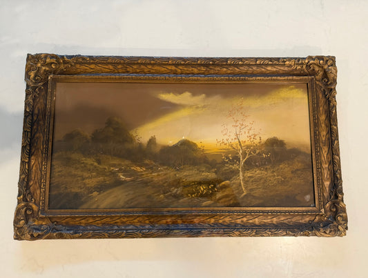 A. Ganpel Pastel “Landscape Scene”