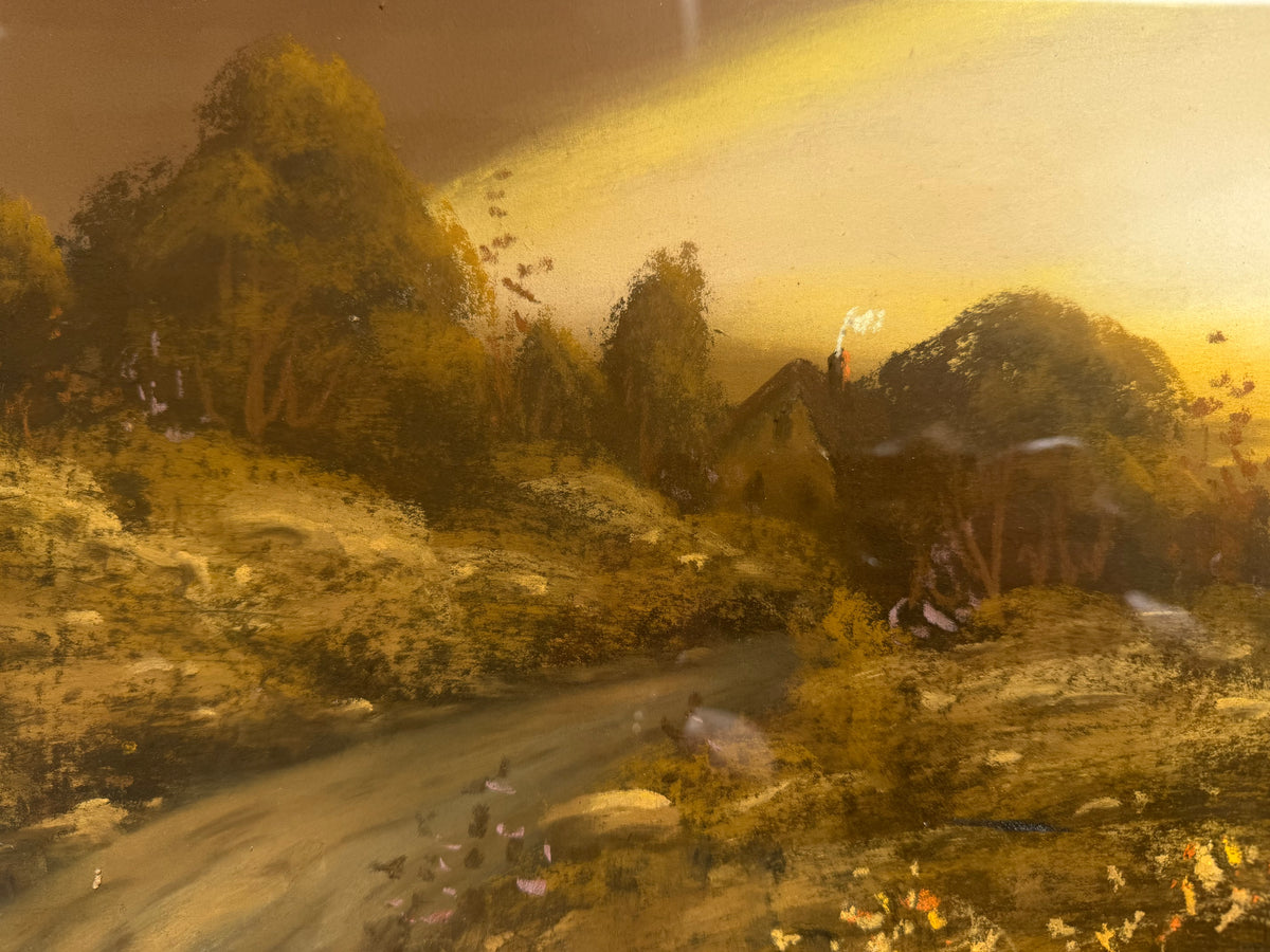 A. Ganpel Pastel “Landscape Scene”
