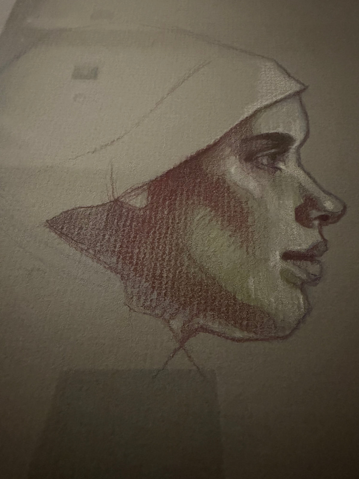 Woman in a Cap by Chris Kelly