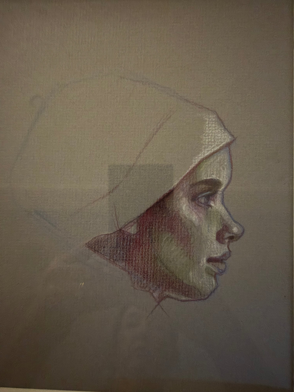 Woman in a Cap by Chris Kelly