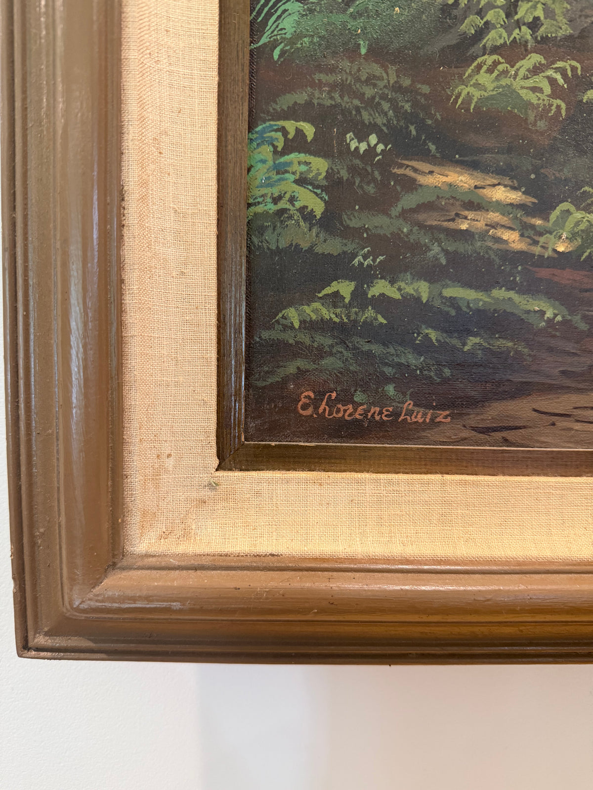 Redwood Path by Ellen Lorene Luiz (1928–2013)