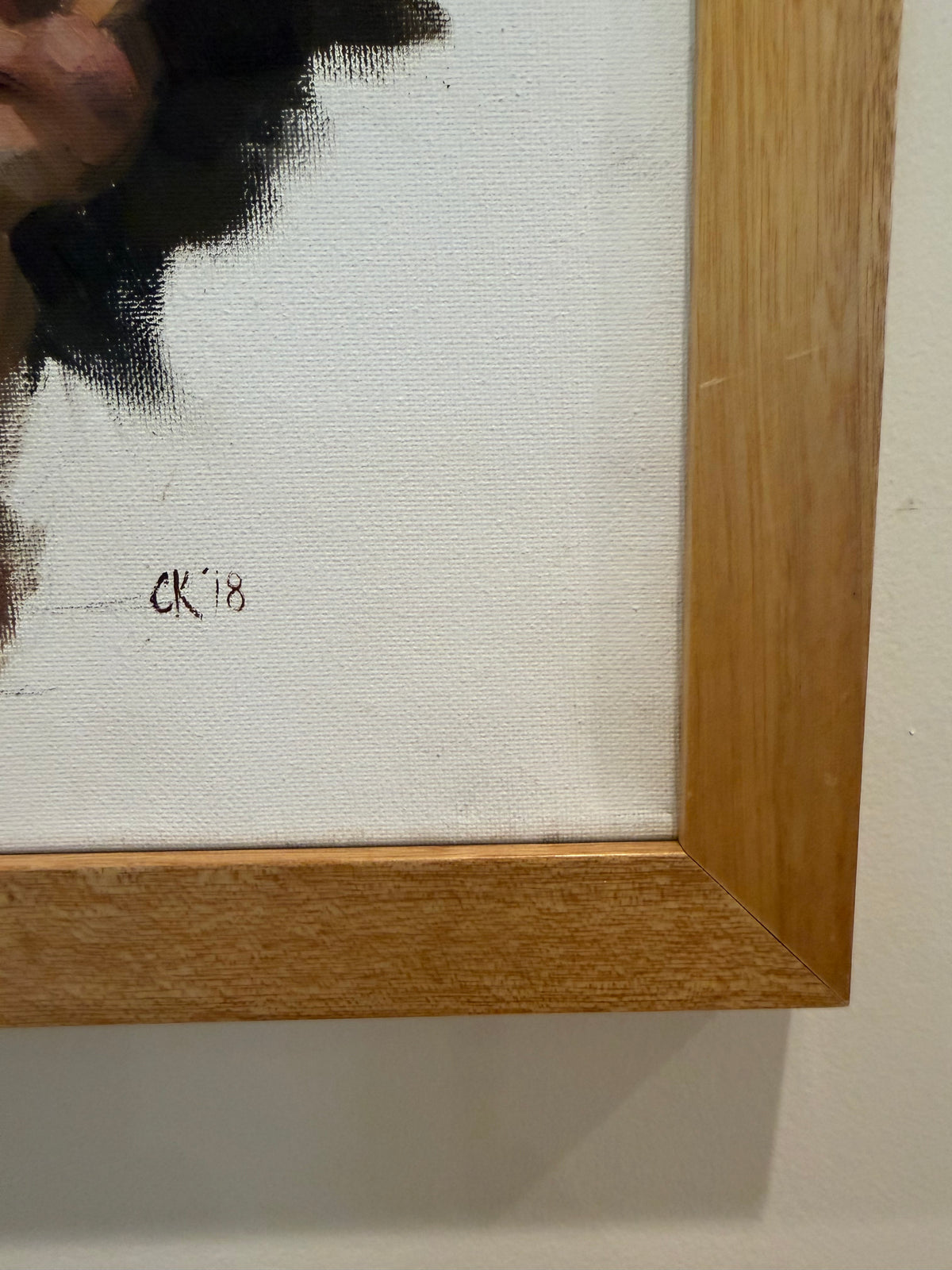 Original Oil Figure Painting by Chris Kelly