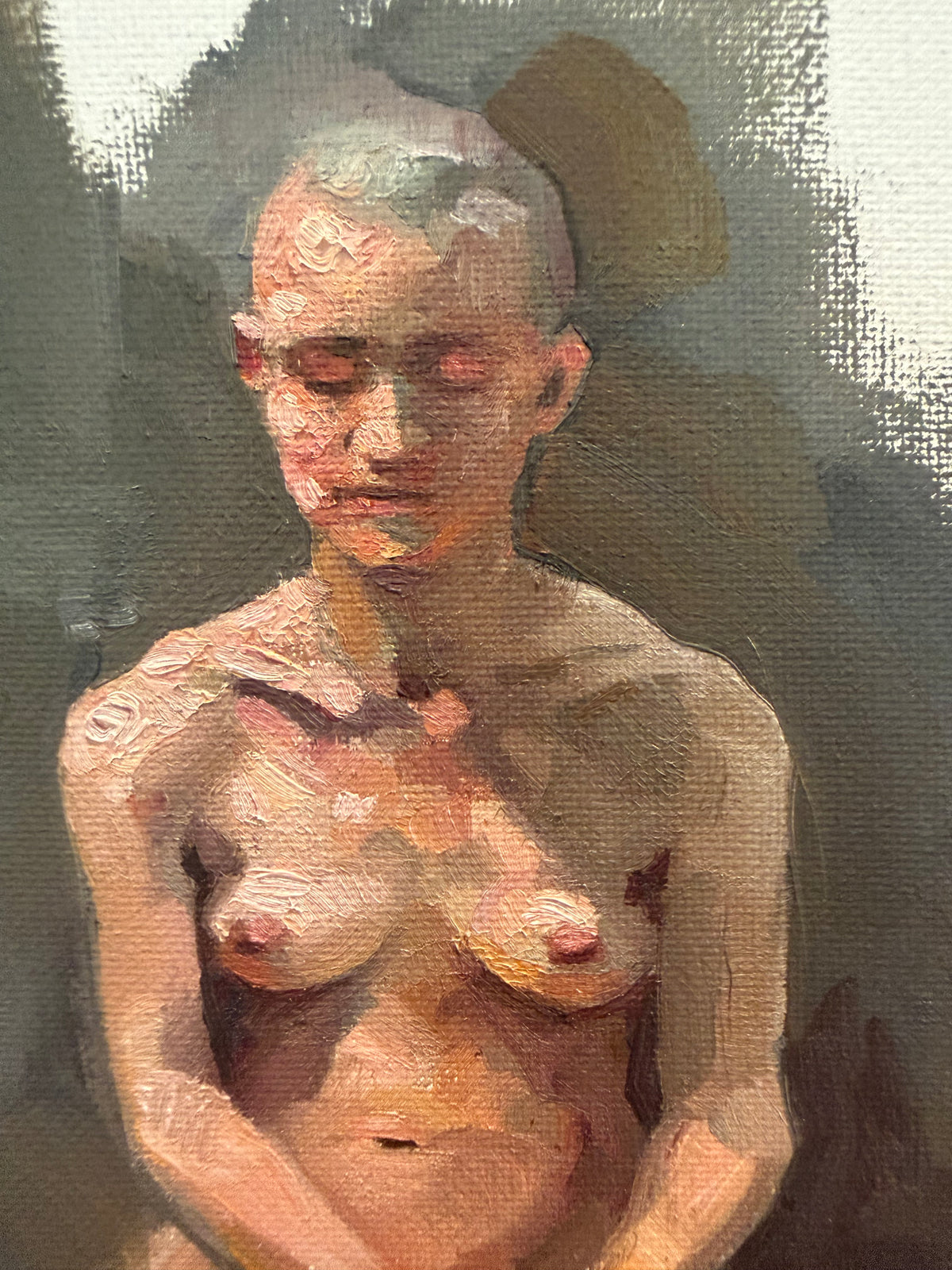 Original Oil Figure Painting by Chris Kelly