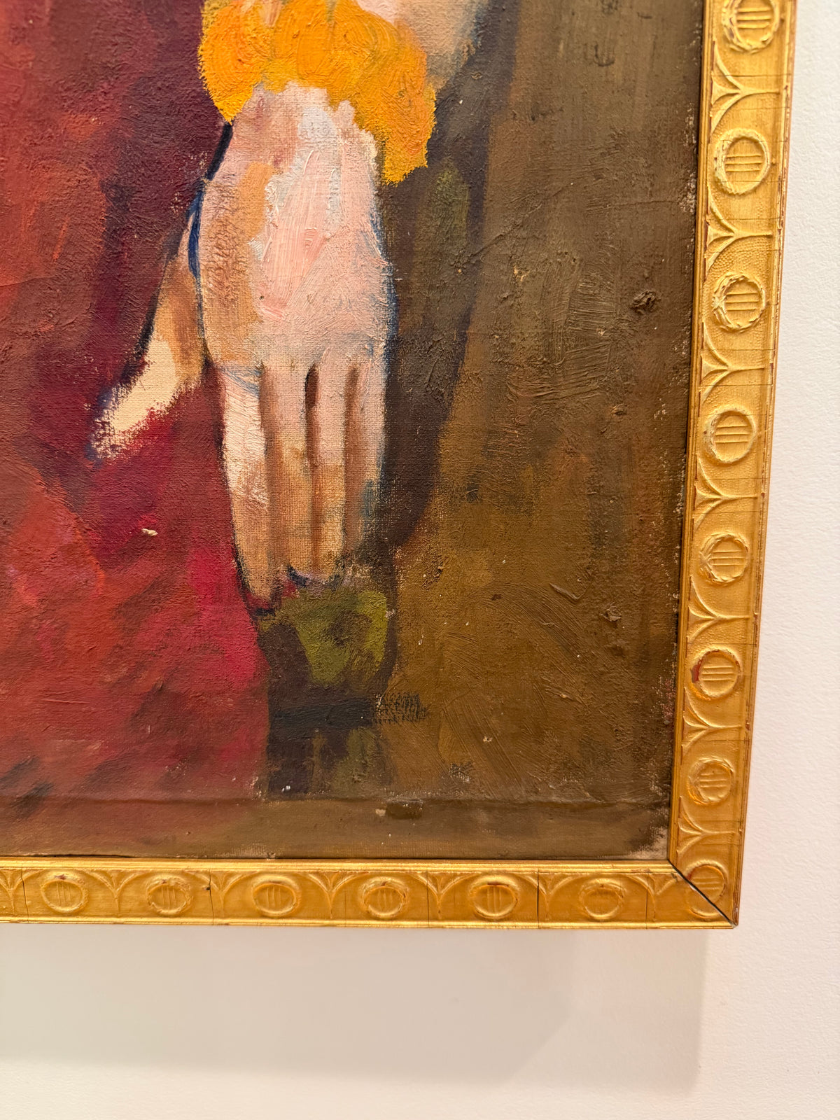 American Woman Portrait by N. Kuhn