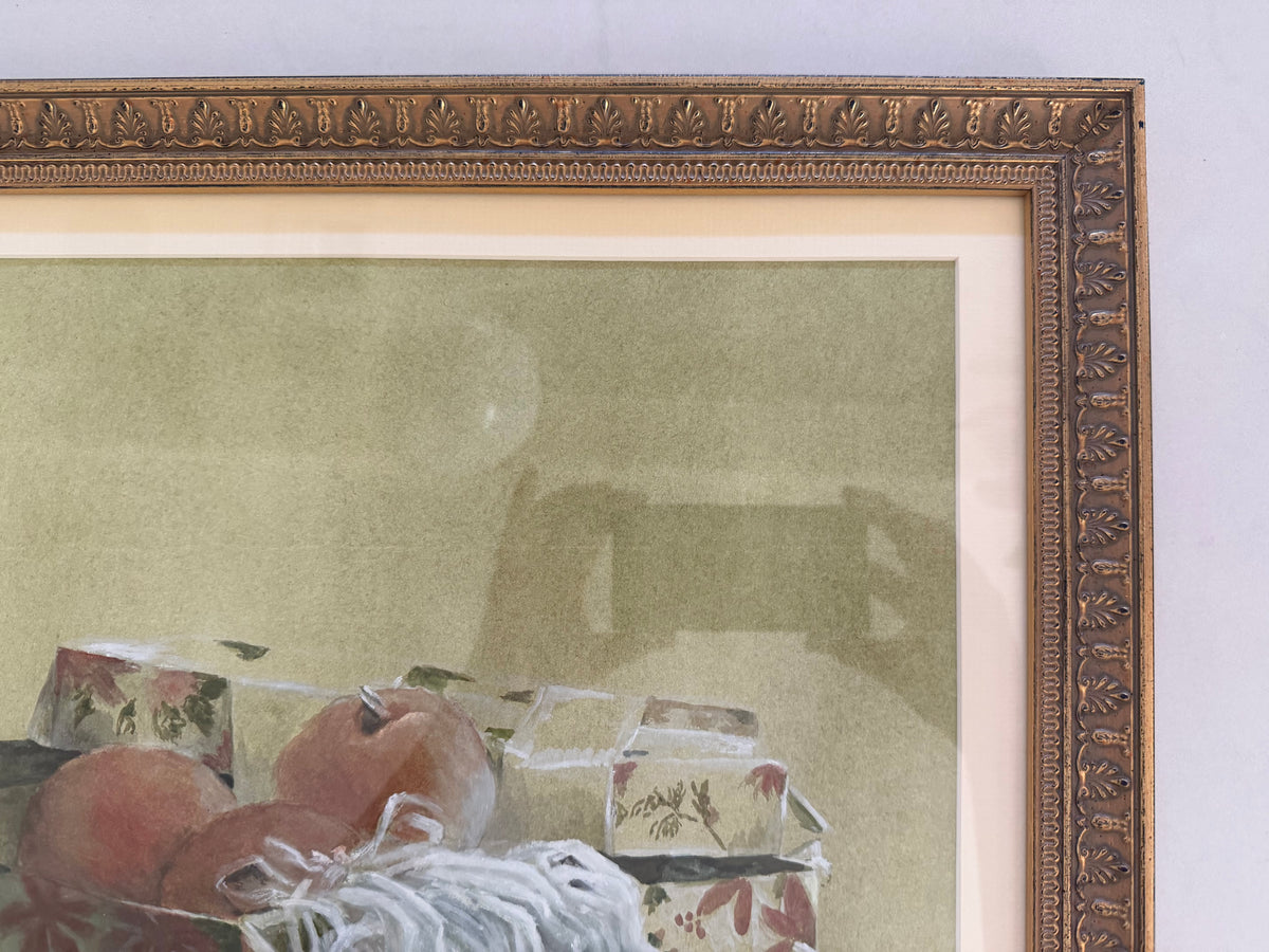 Box of Pears Still Life by Cynthia Townsend
