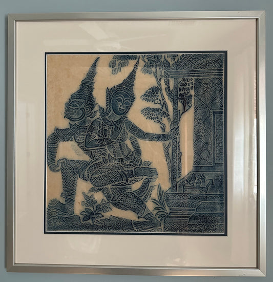 Thai Tomb Rubbing