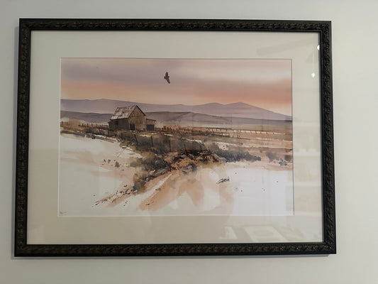 “California Landscape” Watercolor by Joe Garcia