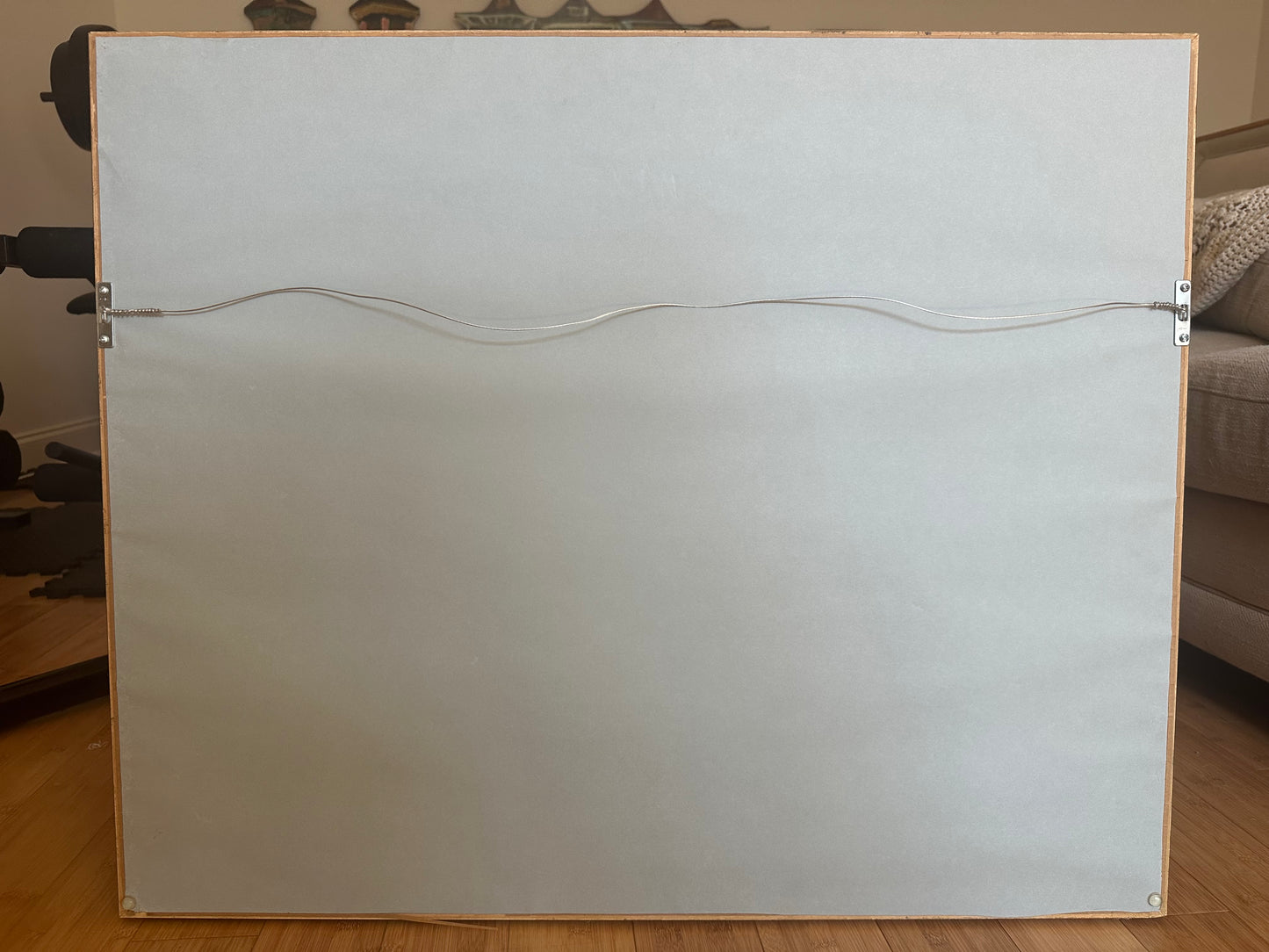 Framed sheet of Uncut Dollar Bills