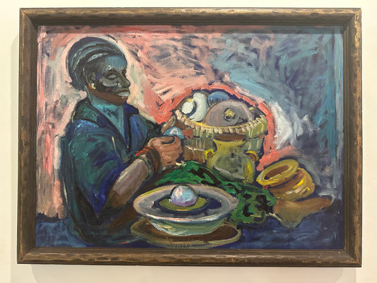 The Ceramicist - Original Oil on Canvas