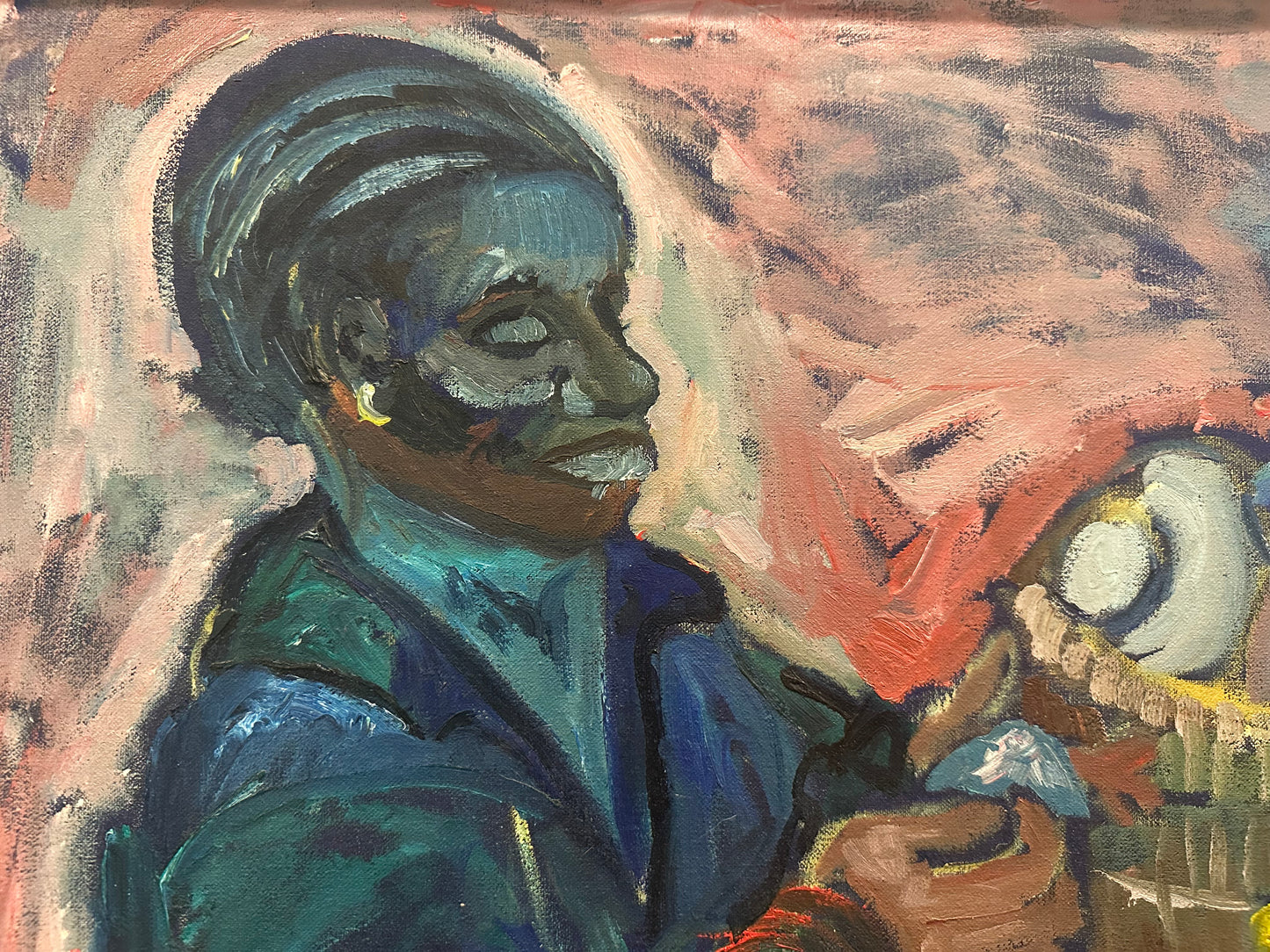 The Ceramicist - Original Oil on Canvas