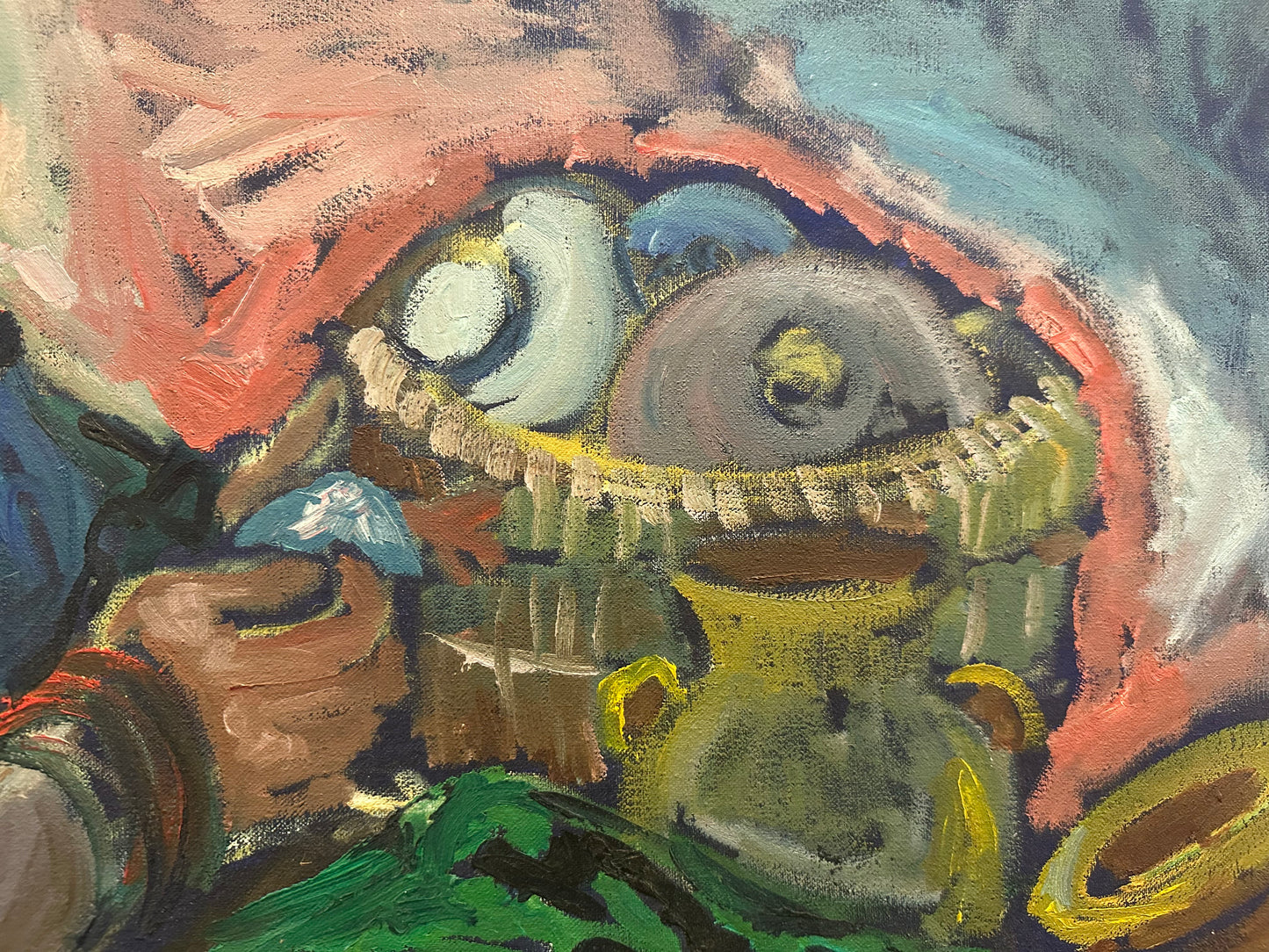 The Ceramicist - Original Oil on Canvas