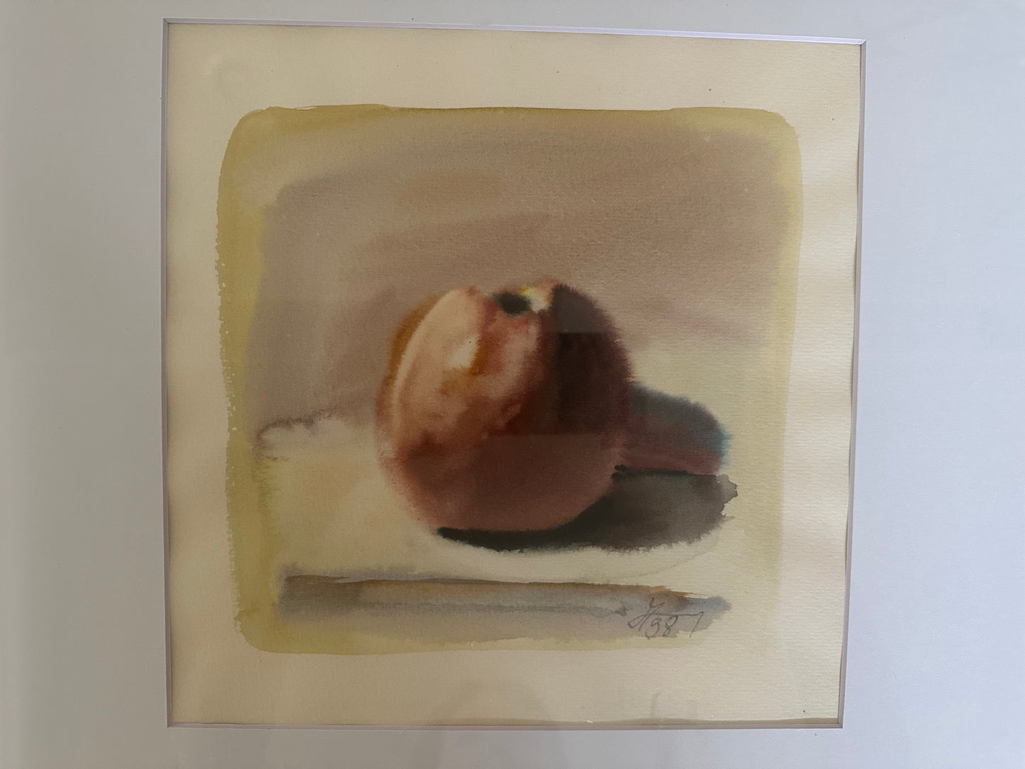 Apple Water Color