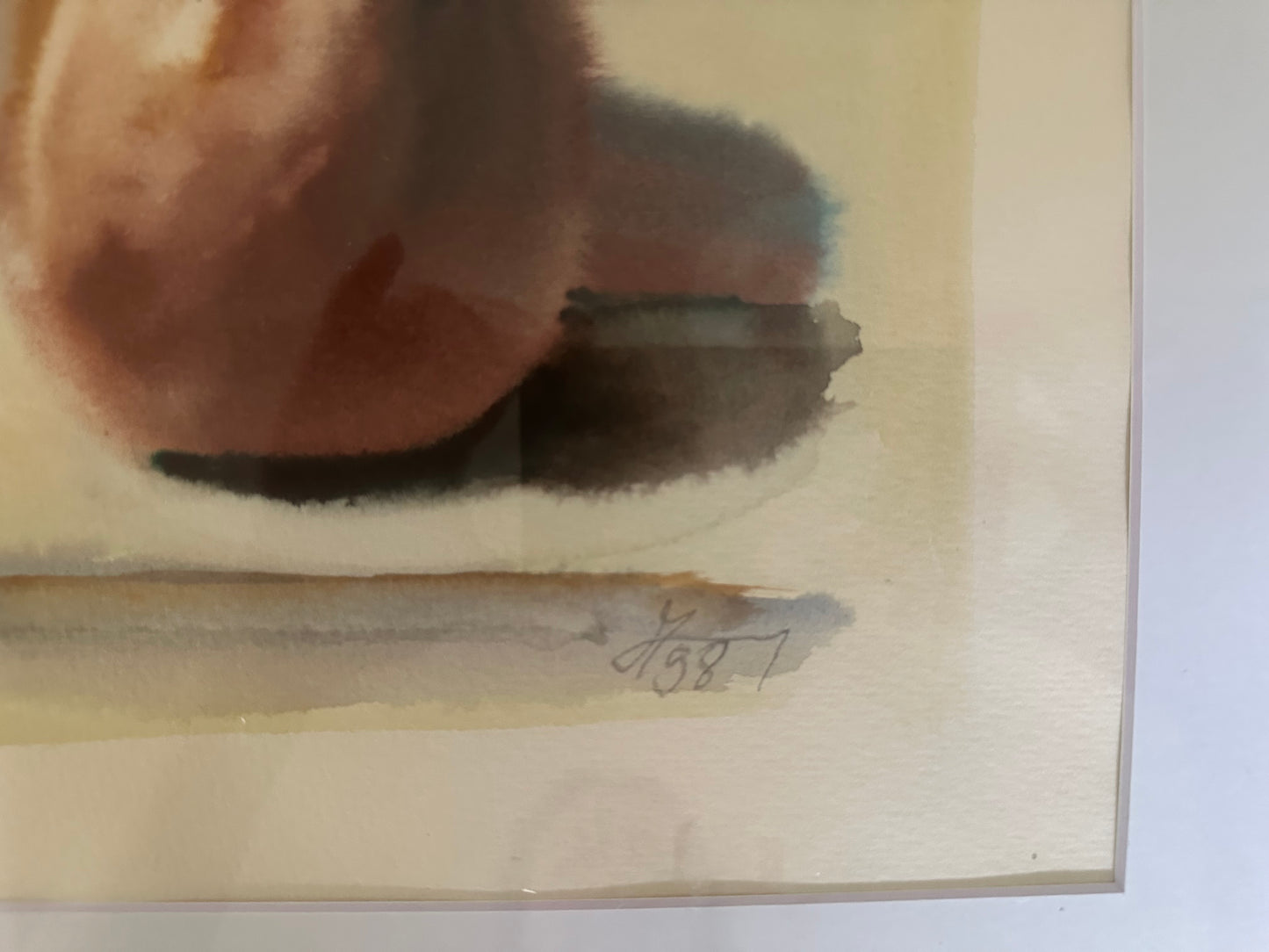 Apple Water Color