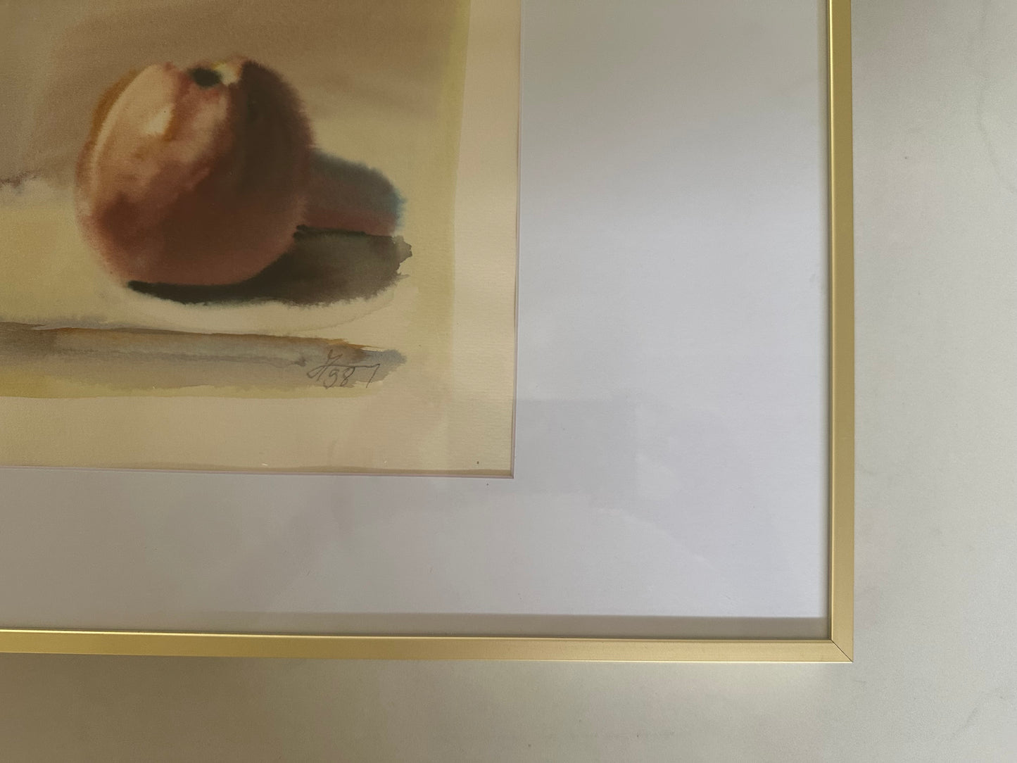 Apple Water Color