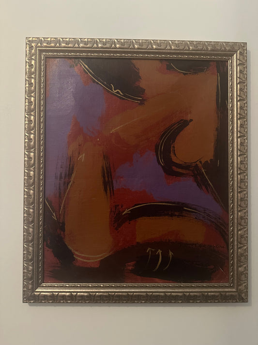 “Puntos Opuestos” by DANIEL SANTIESTEBAN (20th c, Cuban)