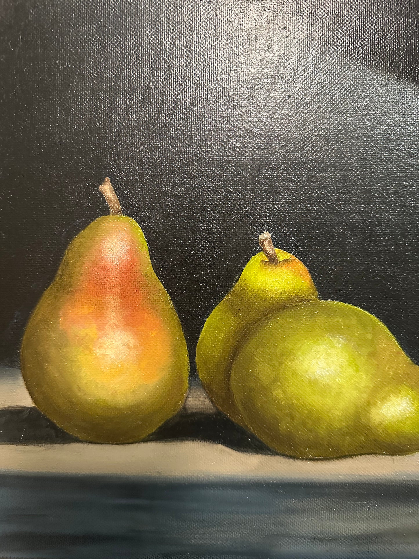 Three Pears Still Life by Alix Graffagnino