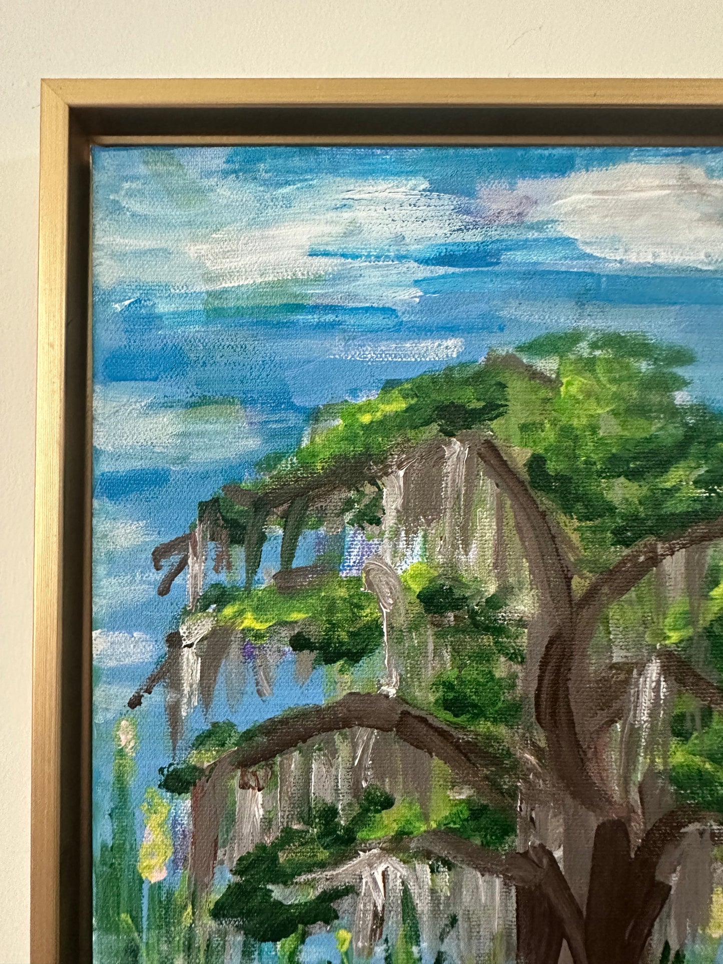 “Swamp Tree” by Chloe Cazayoux.