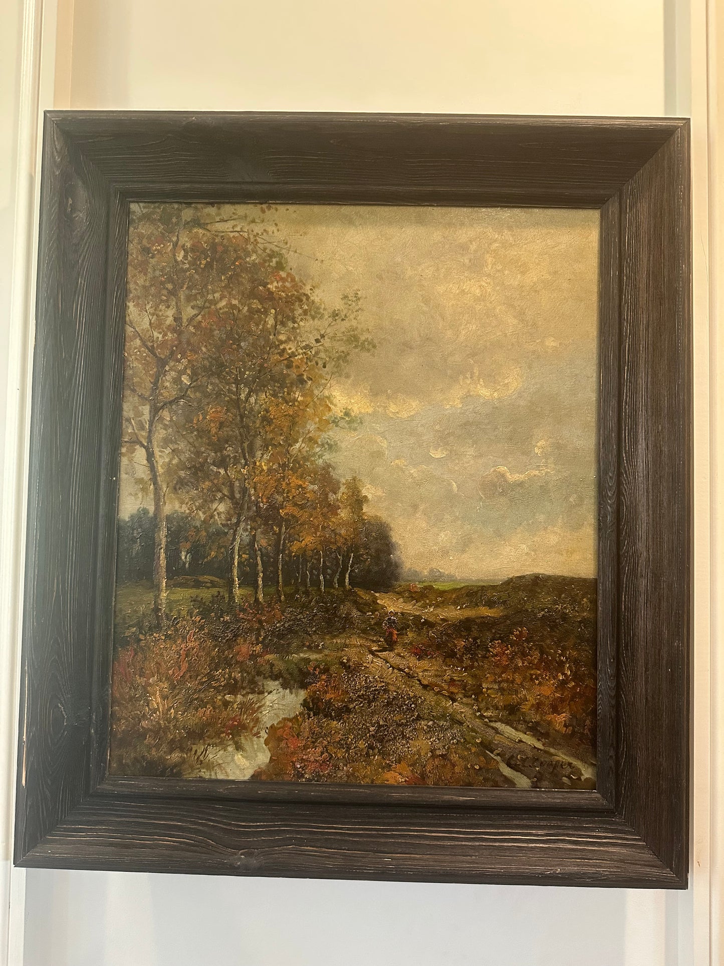 Trees Scene Oil Painting by C. C. Cooper