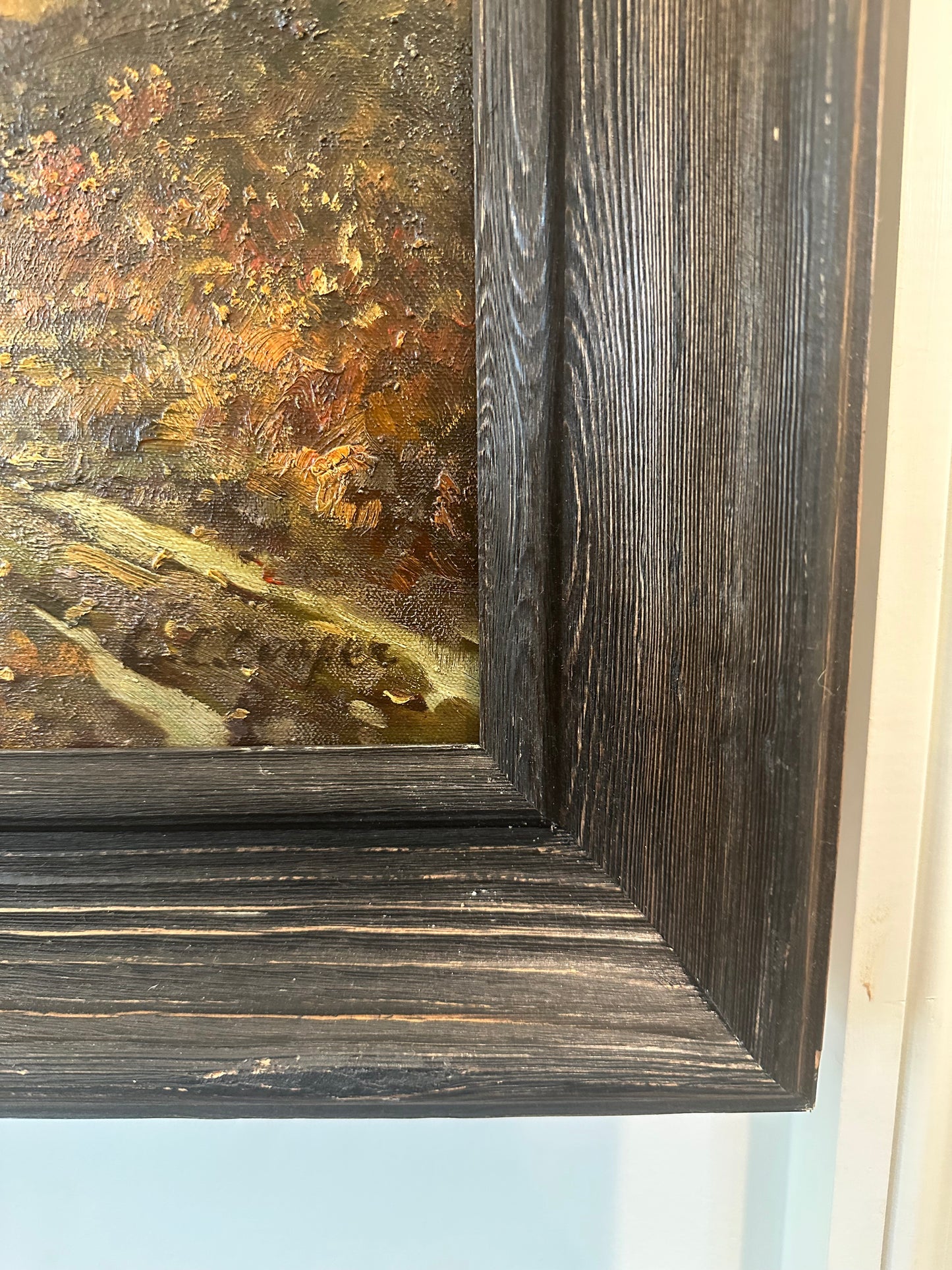 Trees Scene Oil Painting by C. C. Cooper